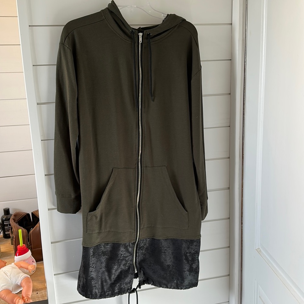 Sweatshirt dress with hood size M